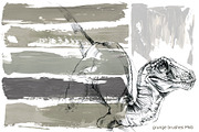 Watercolor Dinosaur Collection, an Animal Illustration by FineArt (Thumbnail 19 of 19)