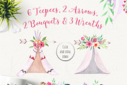 Watercolor Rustic Set, a Work Illustration by SOVA (Thumbnail 3 of 3)