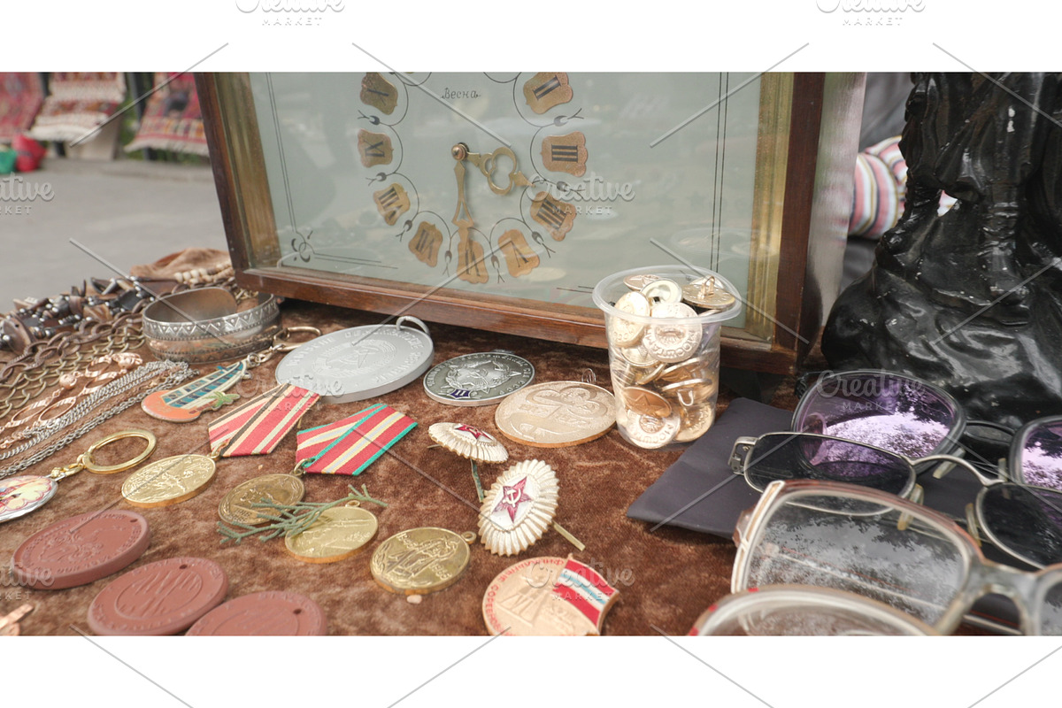 Shop Flea Market Of Antiques Old, a Graphic by Our Amazing World (Photo 1 of 2)