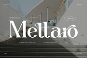 Mettaro Elegant Ligature Serif Font, a Serif Font by Perfectype (Thumbnail 1 of 6)
