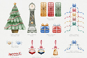 Nutcracker Watercolor Clipart, an Illustration by Gau Silva Studio (Thumbnail 3 of 9)