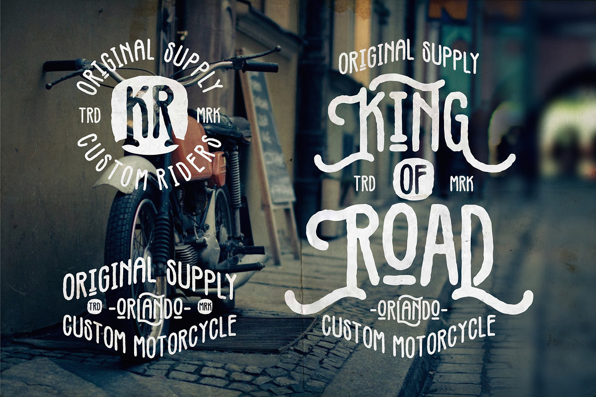 Vintages Typeface preview 4