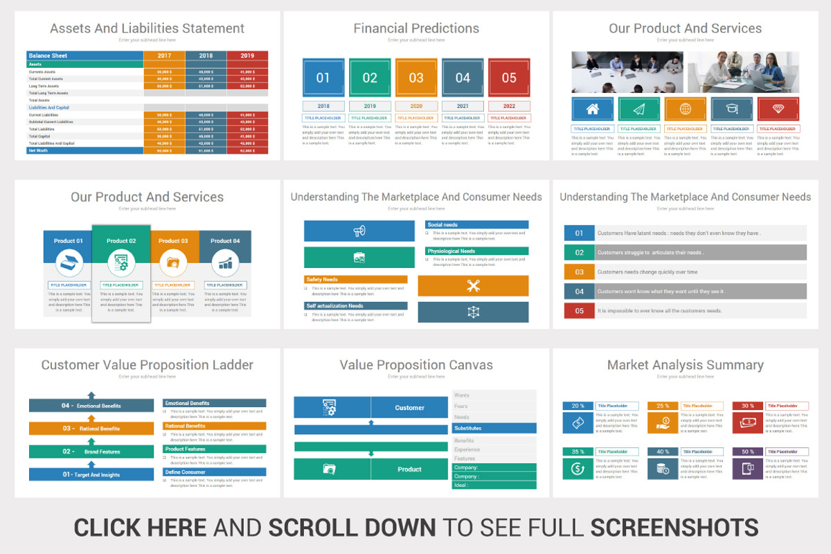 Startup Business Plan Google Slides, a Presentation Template by OceanArt (Photo 7 of 19)