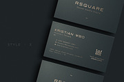 Stylist Business Cards Template, a Business Card Template by Ctrl space studio (Thumbnail 4 of 6)
