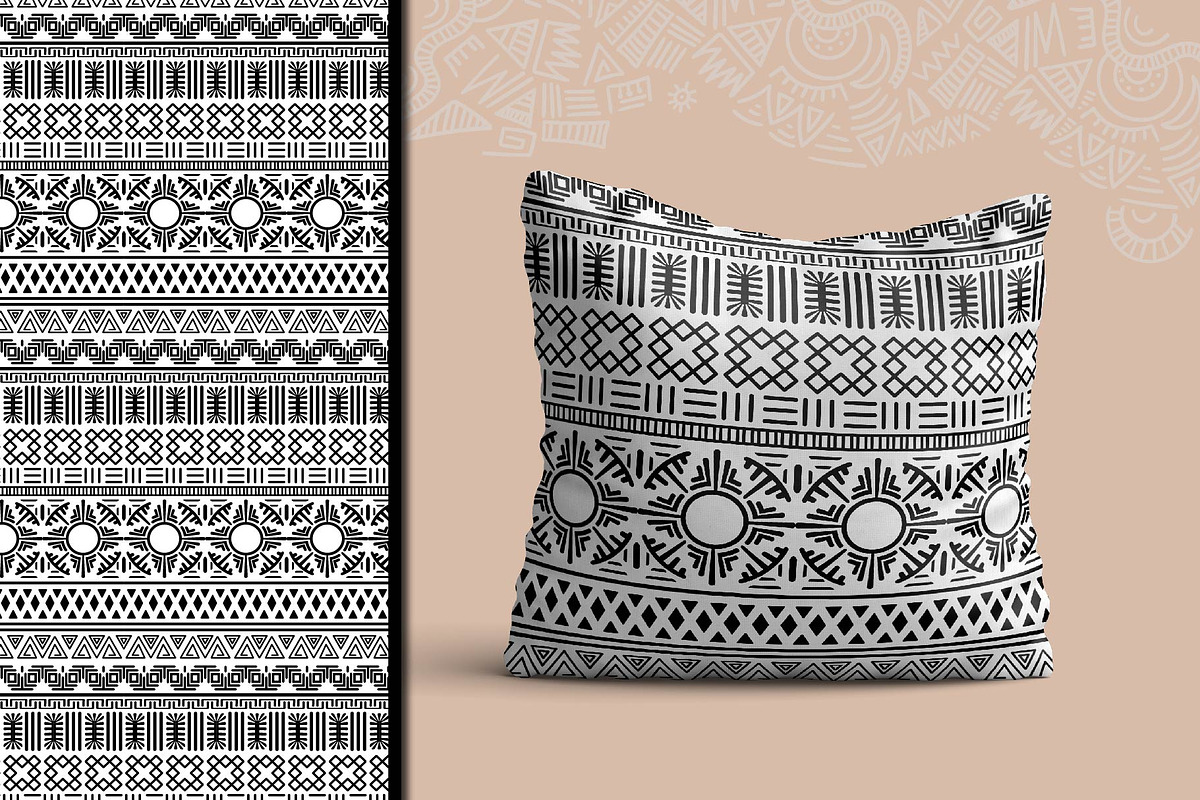 8 Ethnic Seamless, a Pattern Graphic by Elinorka (Photo 4 of 5)