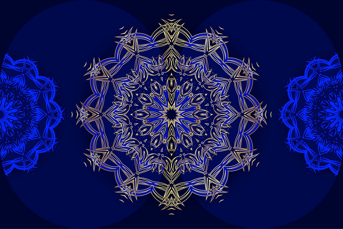 Mandala Vector Pattern Graphics Pack, a Background Graphic by NJ Himel (Photo 74 of 91)