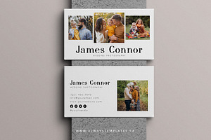 Wedding Business Card Template BC019