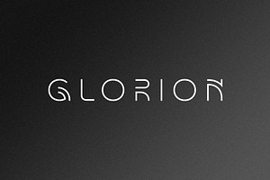 Glorion | Modern Sans Serif