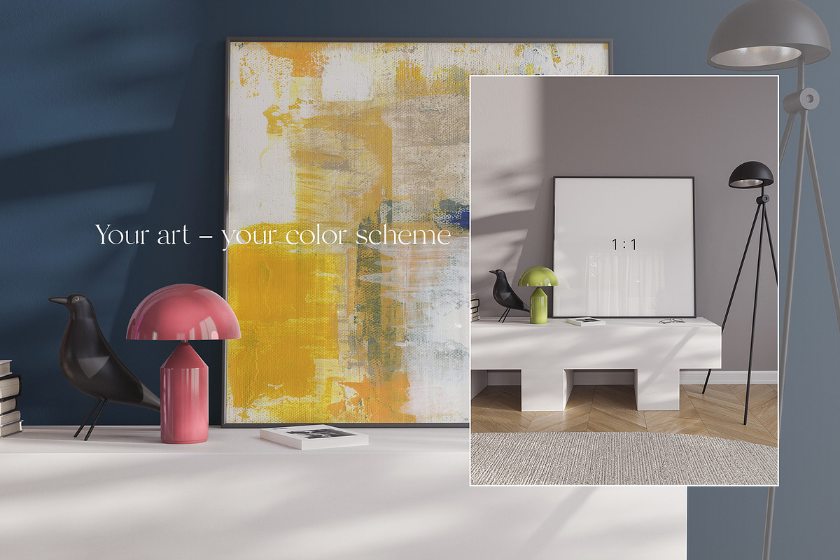 KOLIR: Interior Mockup Collection, a Household Mockup by harno.mockup (Photo 7 of 23)