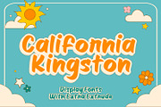 California Kingston - Layered Fonts, a Font by Crump Hand (Thumbnail 1 of 5)