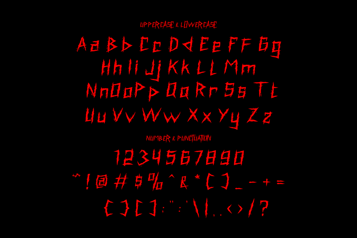 Smoky Ghost - Scary Horror Font, a Font by PutraCetol Studio (Photo 9 of 11)