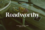 Roadworthy Elegant Serif Font, a Serif Font by UICreative (Thumbnail 1 of 13)