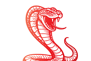 Majestic Cobra Illustration, an Object Illustration by CarWrap design (Thumbnail 1 of 3)