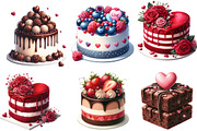 Valentine Clipart Valentine Cake, an Illustration by Designworld (Thumbnail 2 of 6)