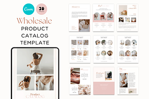 Wholesale Product Catalog for Canva