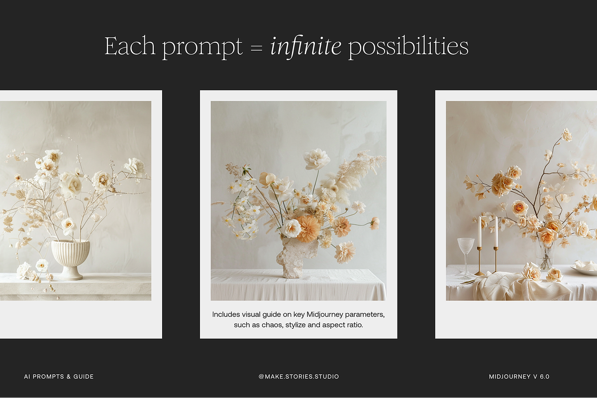 Midjourney Prompts Chic Lifestyle, a Person Photo by Make Stories Studio (Photo 7 of 9)
