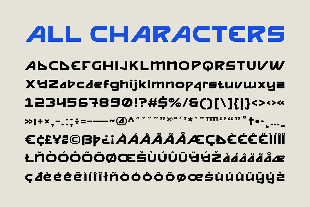 CS Stage – Futuristic Font, a Sans Serif Font by Craft Supply Co. (Photo 8 of 8)