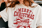 Funny Raccoon Christmas PNG, a Seasonal Illustration by DreamCafeArt (Thumbnail 3 of 6)