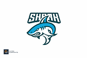 Angry Shark Mascot Logo, a Branding & Logo Template by putra_purwanto (Thumbnail 2 of 2)