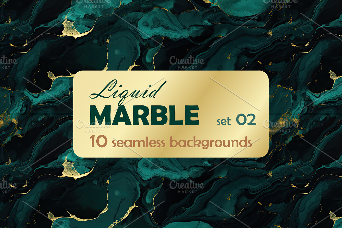 Liquid MARBLE backgrounds, set 02, a Background Graphic by Slanapotam (Photo 1 of 2)