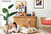 Eclectic Gallery Art - 6 in 1 Bundle, a Background Graphic by Essentially Nomadic (Thumbnail 14 of 21)
