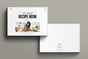 Cookbook Recipes Book Landscape