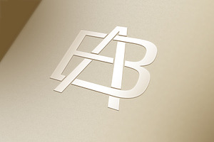 AB Monogram BA Monogram