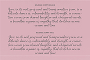 Boldique Script - Lovely Script, a Script Font by Indotype Foundry (Thumbnail 9 of 10)
