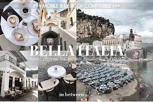 Bella Italia Lightroom Mobile Preset