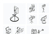 Animated Isometric Photography Icons, a Duotone Icon by Vectors Market (Thumbnail 10 of 12)