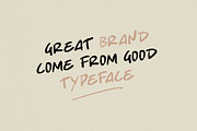Muserly a Natural Handwritten Font, a Script Font by RantautypeStudio (Thumbnail 3 of 15)