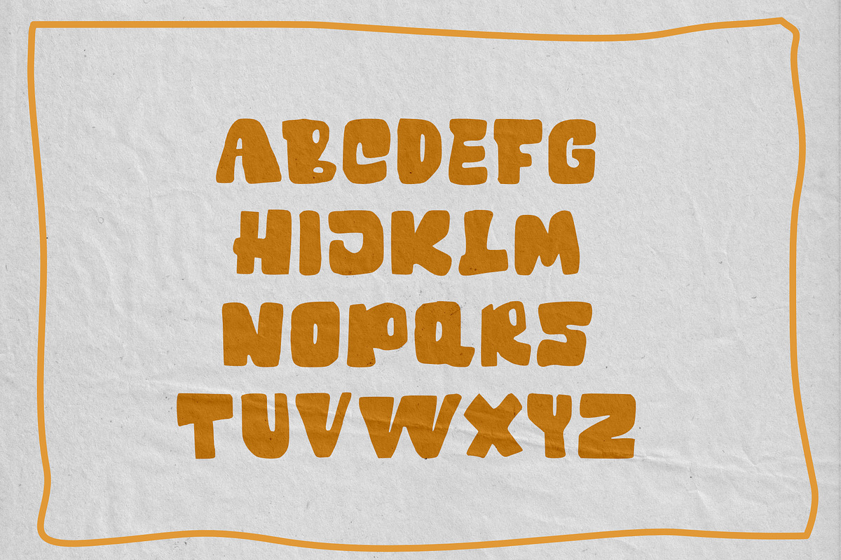 BONNIE BOLD FUN TYPEFACE, a Sans Serif Font by ZAL STUDIO (Photo 5 of 7)
