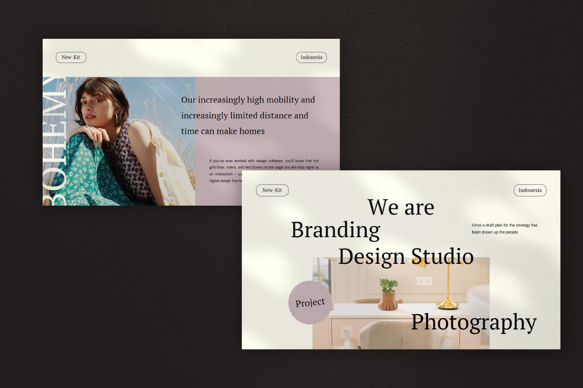 BOHEMY - Brand  Google Slide, a Presentation Template by Dirtytemp Studio (Photo 8 of 12)
