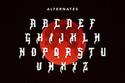 DarkCathedral - Blackletter Display, a Blackletter Font by AQR Studio (Thumbnail 8 of 9)
