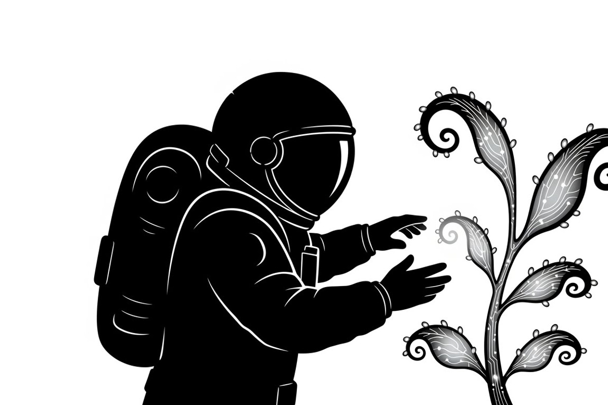 This vector astronaut artwork, an Illustration by Amazin_art (Photo 30 of 30)