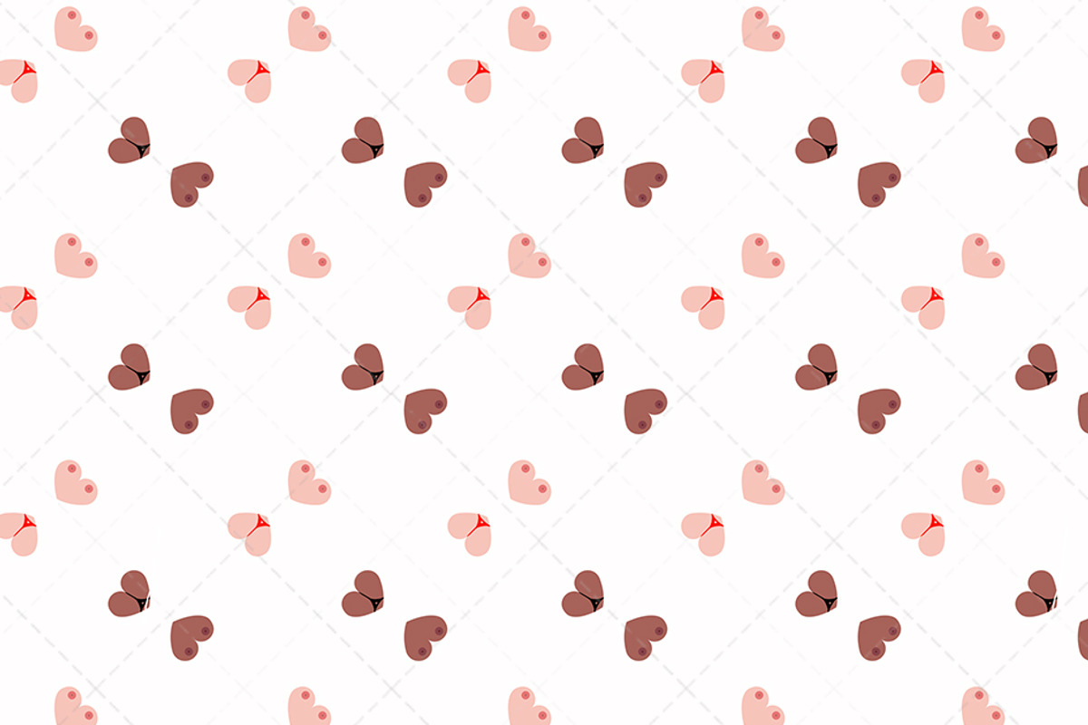 Seamless vagina,penis,sperm Pattern, a Pattern Graphic by Dreamline Desings (Photo 7 of 11)