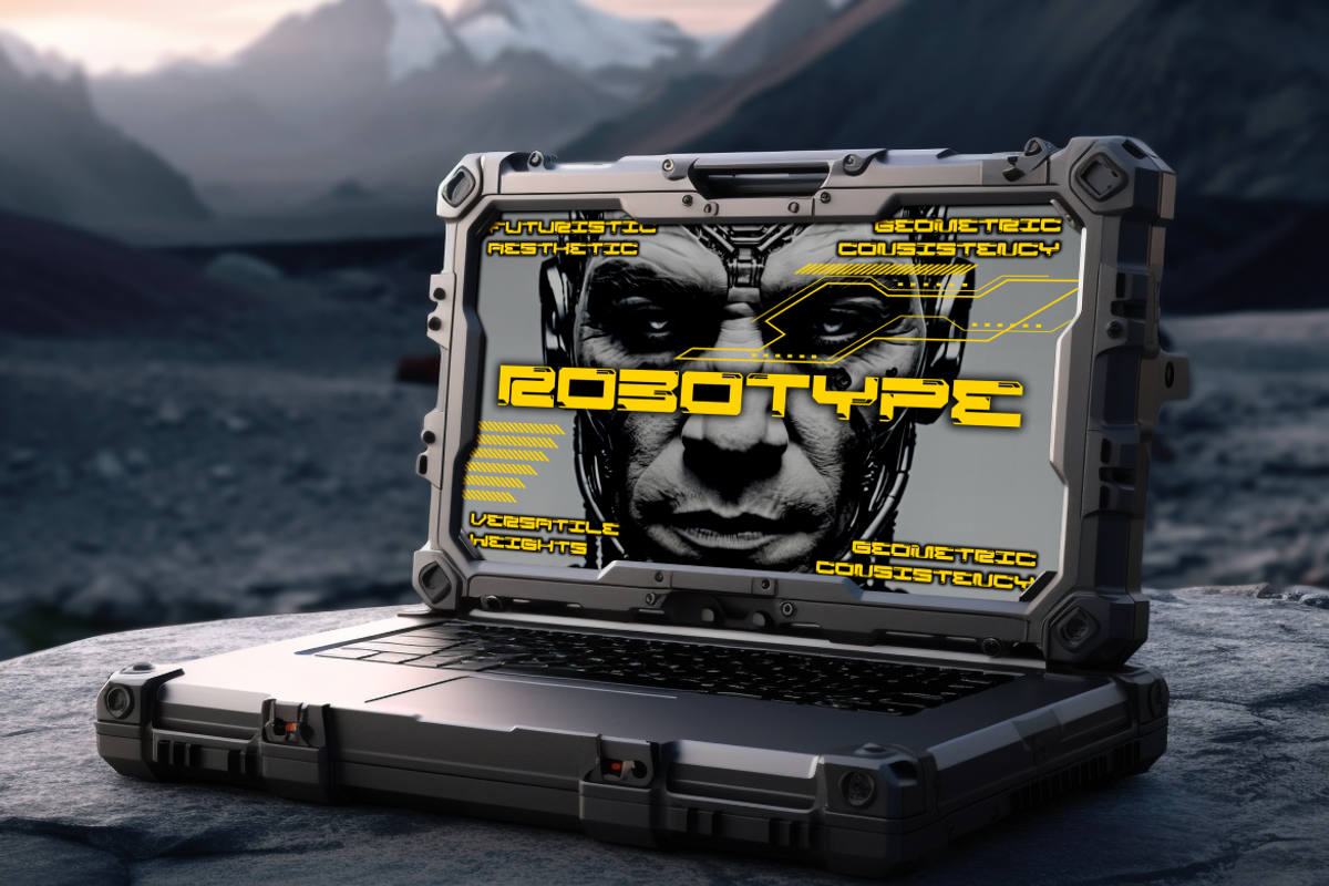 Dynatron Futuristic Font, a Font by PutraCetol Studio (Photo 2 of 5)