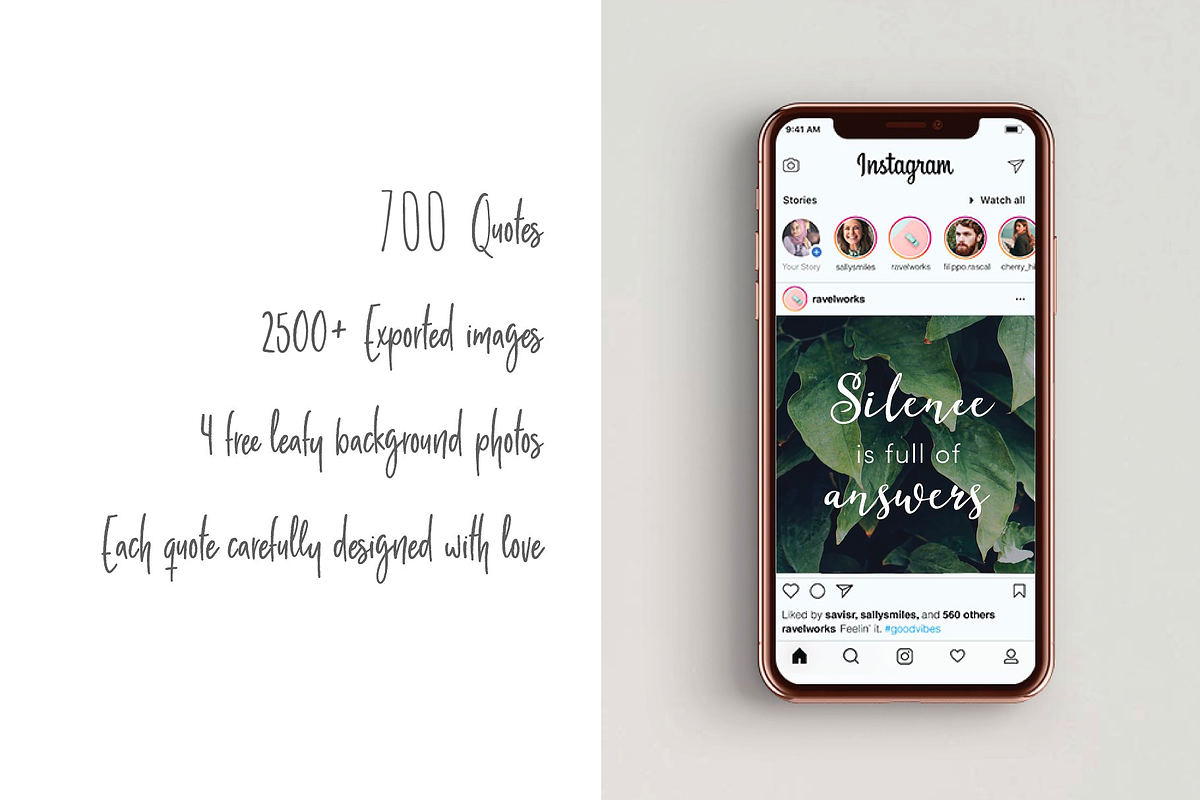 1350+ Quotes: Ultimate Quote Pack, a Social Media Template by Delightful Design (Photo 9 of 13)