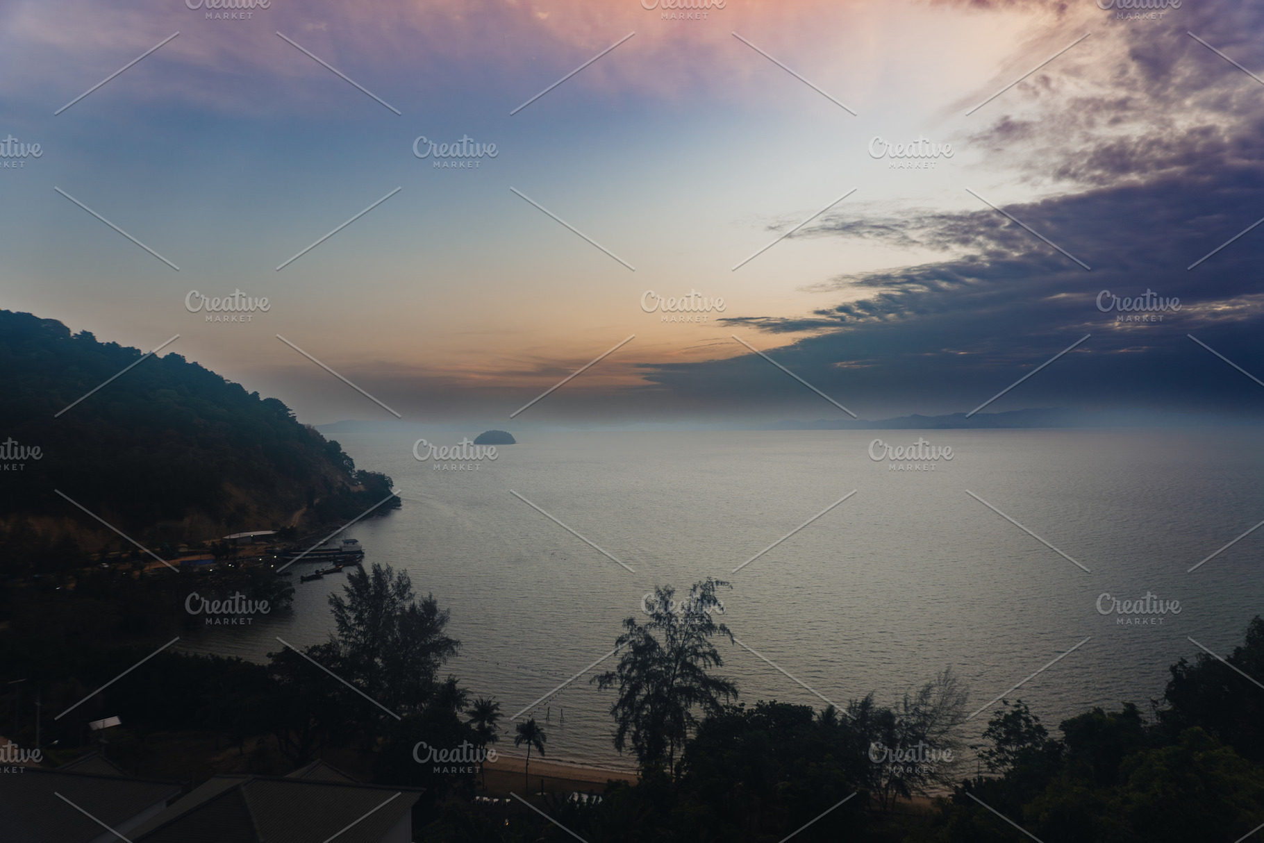 Sunrise over the sea at Phuket, a Nature Photo by AMMi