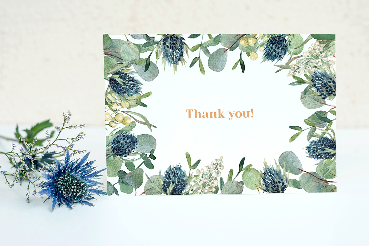 Moody Boho Florals Watercolor, a Decorative Illustration by Catch the Dream Art (Photo 17 of 17)