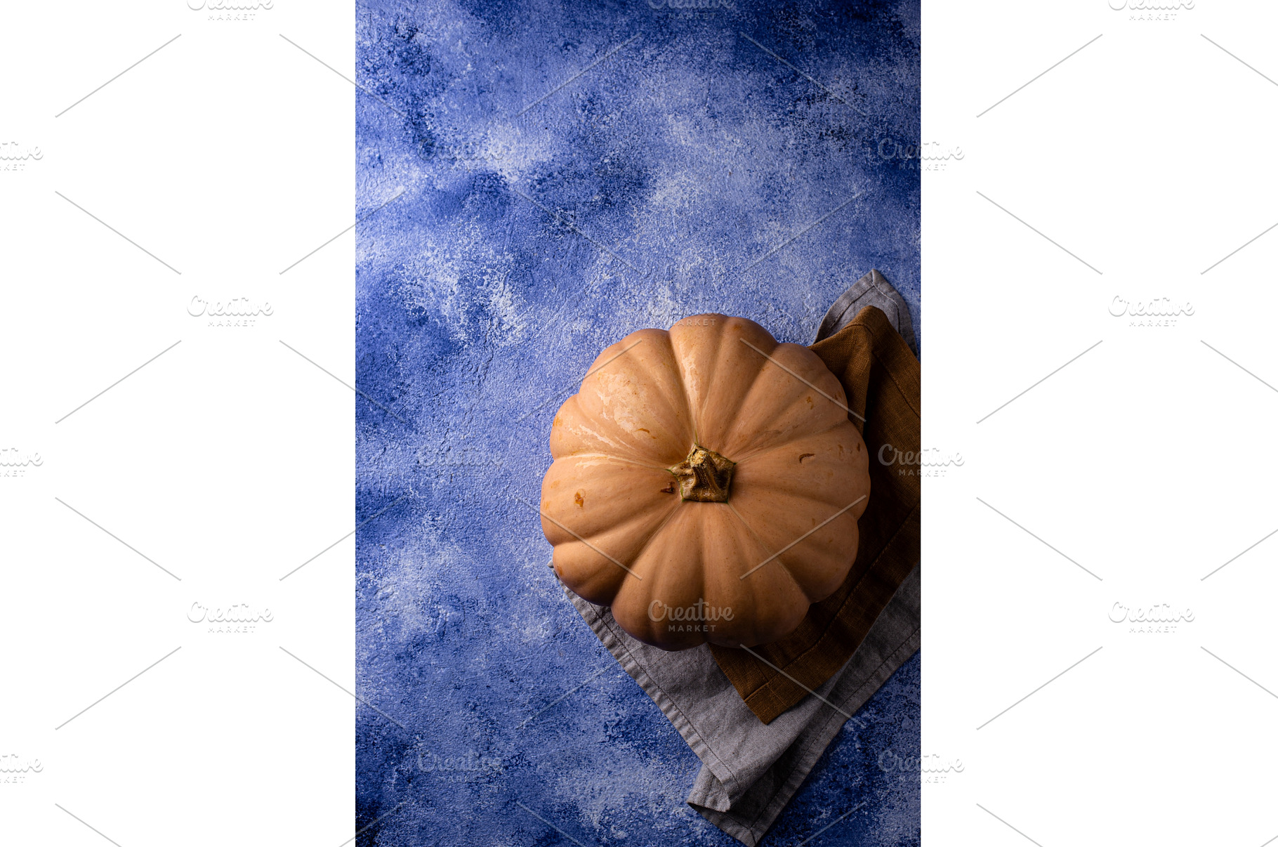 Raw fresh cut pumpkin on dark, a Food & Drink Photo by Yulia Furman