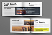 Travel Magazine Template Landscape, a Magazine Template by E-Type (Thumbnail 3 of 7)