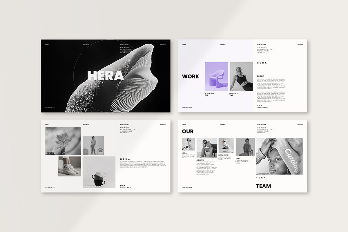 Brand Portfolio Presentation, a Presentation Template by PrintIdea (Photo 4 of 7)