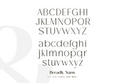 Breadley Sans - Modern Sans Serif, a Sans Serif Font by Ardyanatypes (Thumbnail 10 of 12)