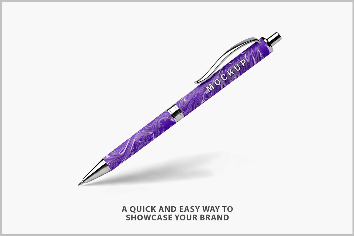 Pen Mockup PSD, a Pens & Pencil Mockup by Bruno's Shop (Photo 2 of 4)