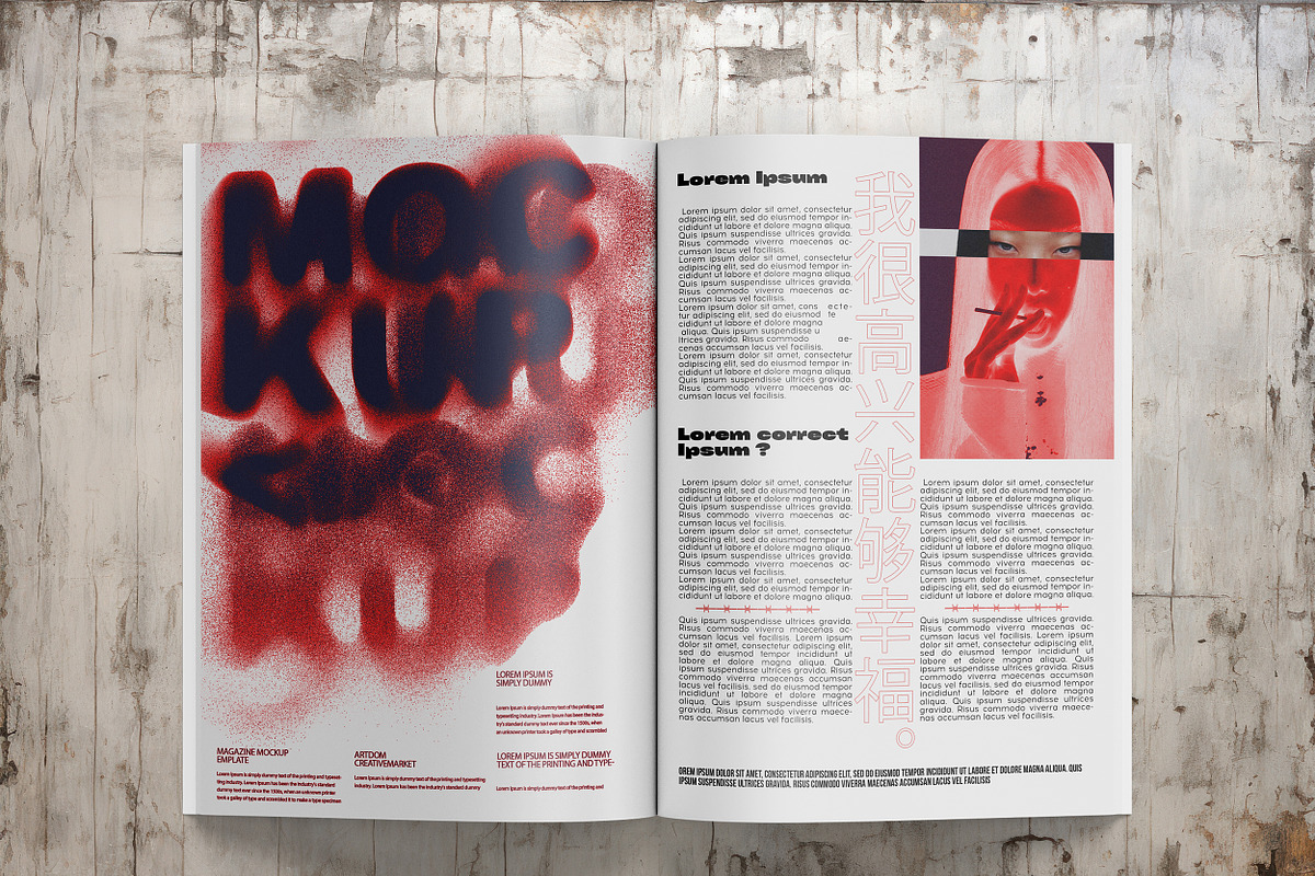 Magazine Mockup Template Set, a Books & Magazine Mockup by ArtDom (Photo 10 of 10)