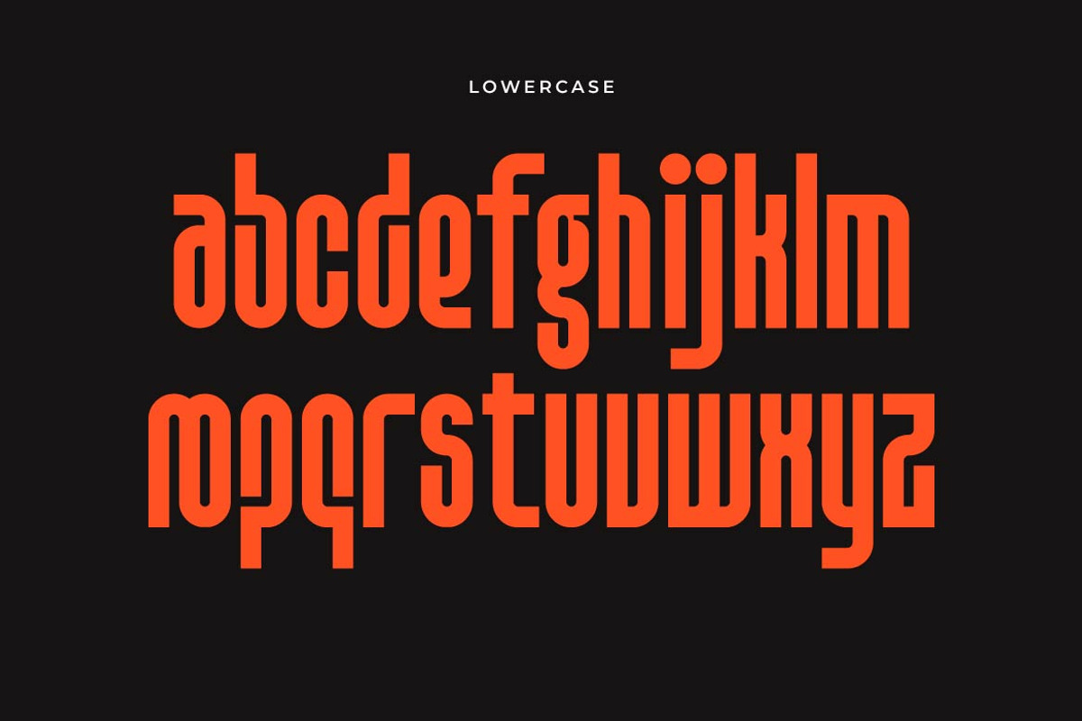 Georgopol – Condensed Retro Font, a Sans Serif Font by Artiveko (Photo 3 of 8)