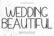 Wedding Beautiful, a Serif Font by FreshTypeINK (Thumbnail 1 of 8)