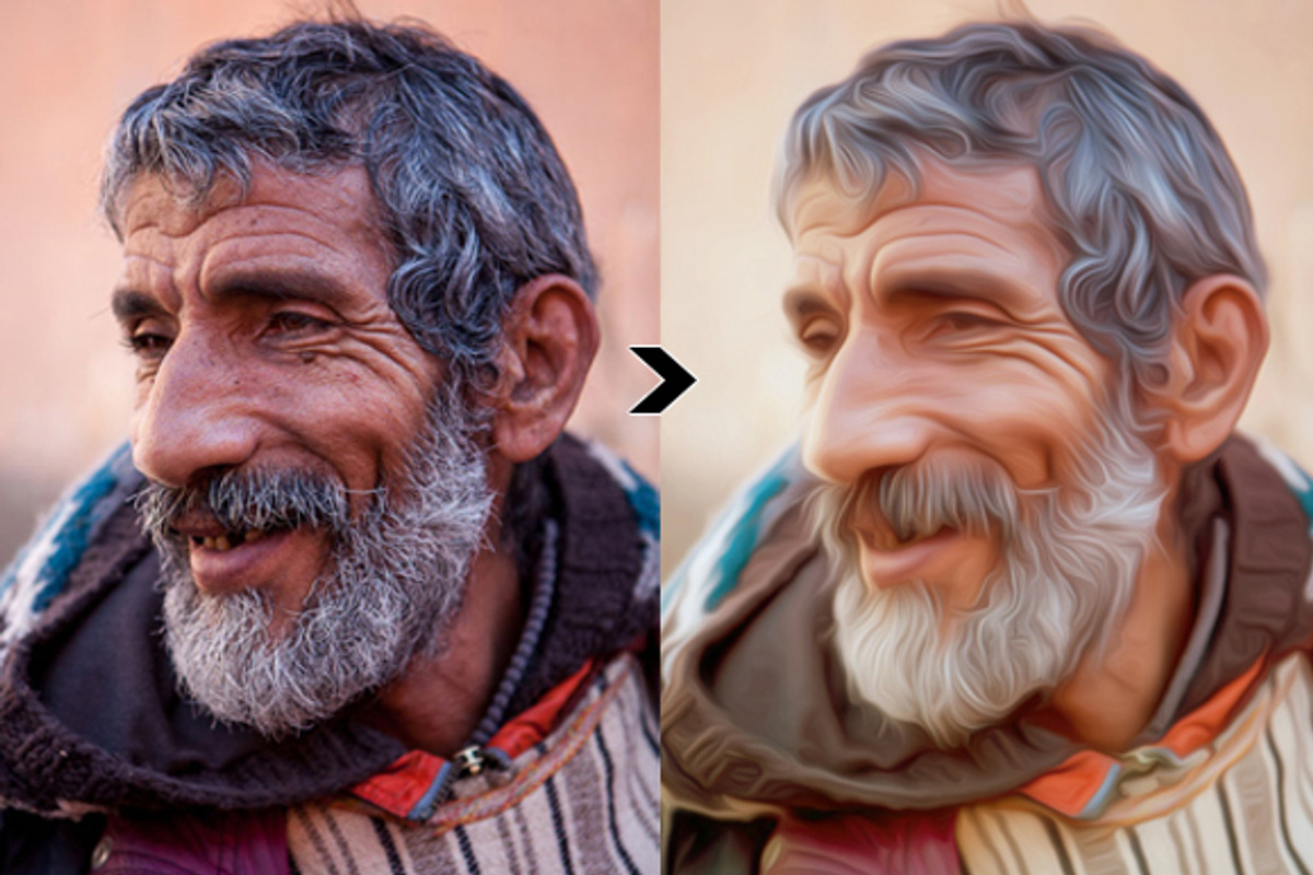 Old Oil Painting, an Action Add-On by saqeef (Photo 4 of 5)