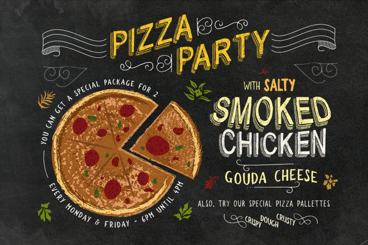 3 IN 1 Chalk Fonts Bundle + Extras, a Handwritten Font by StoricType (Photo 15 of 24)